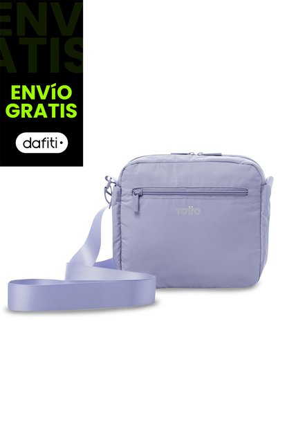 Bolso Para Mujer Vic Tipo Crossbody Pequeño Morado