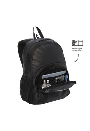Morral Universitario Teck 2.0 Porta PC 13" Negro Hombre
