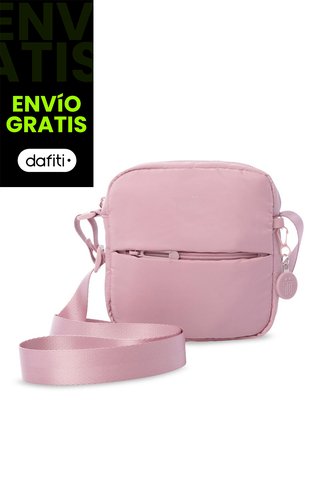Bolso Para Mujer Sevilla Tipo Crossbody Pequeño Rosado Totto