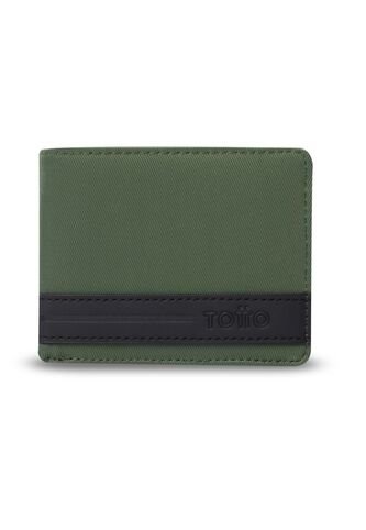 Billetera Para Hombre Vlideri 3.0 Con RFID Blocker Verde Totto