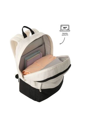 Morral Universitario Porta PC 16" Toluca 2.0 Blanco Mujer