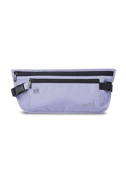 Canguro Invisible De Viaje Security Con RFID Blocker Morado