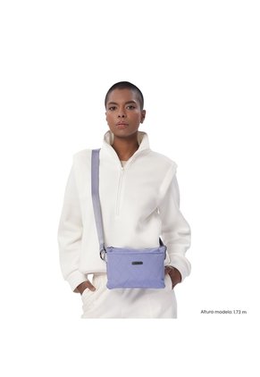 Bolso Para Mujer Asia Tipo Crossbody Pequeño Morado