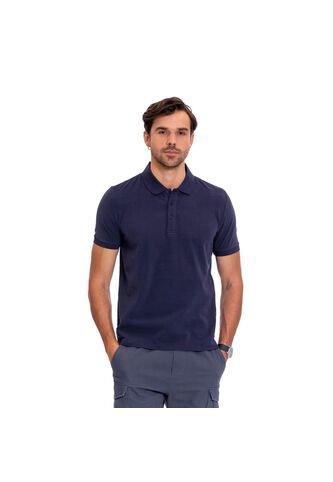 Camisa Polo Para Hombre Youngpolo Azul Totto