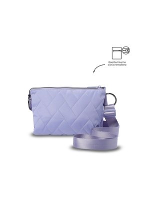 Bolso Para Mujer Asia Tipo Crossbody Pequeño Morado