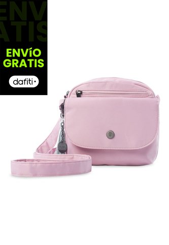 Bolso Para Mujer Corneana Tipo Crossbody Pequeño Morado Totto