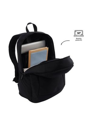 Morral Porta PC 14" Austtin Negro Unisex