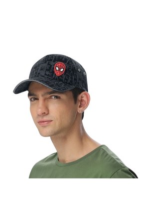 Gorra Camionera Spider Black Color Negro