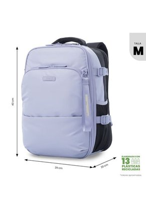 Morral De Viaje Mediano Trip Morado