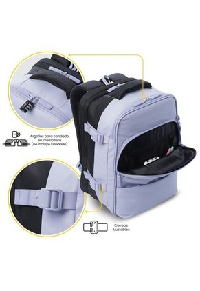 Morral De Viaje Mediano Trip Morado