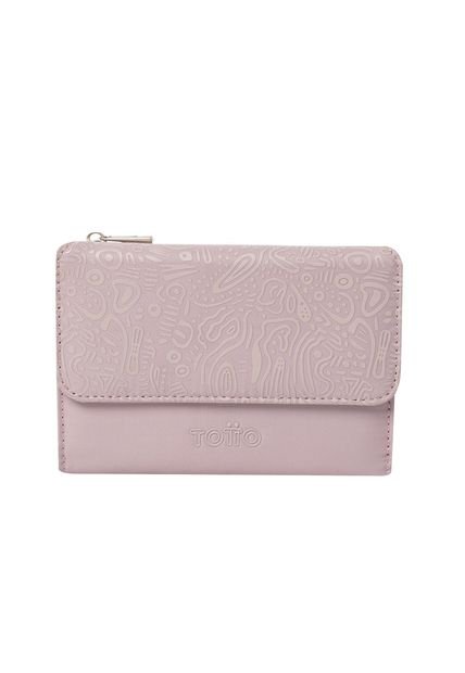 Billetera Montana Con RFID Blocker Rosada