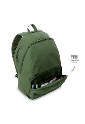 Morral Universitario Ometto Verde Hombre