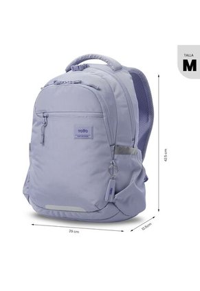 Morral Universitario Porta PC 14" Misisipi Morado Mujer