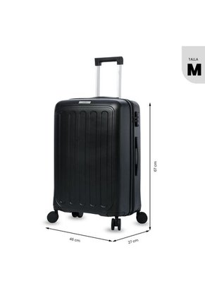 Maleta De Viaje Mediana 360 Kaland Negra