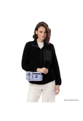 Bolso Para Mujer Spa Tipo Crossbody Pequeño Morado