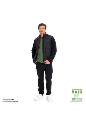 Chaqueta Acolchada Para Hombre Jetty Negra