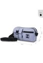 Bolso Para Mujer Spa Tipo Crossbody Pequeño Morado de Totto