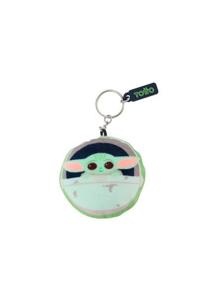 Llavero De Grogu De Moda Verde