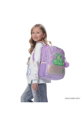 Combo Escolar Morral Kacty Mediano + Lonchera Y Cartuchera