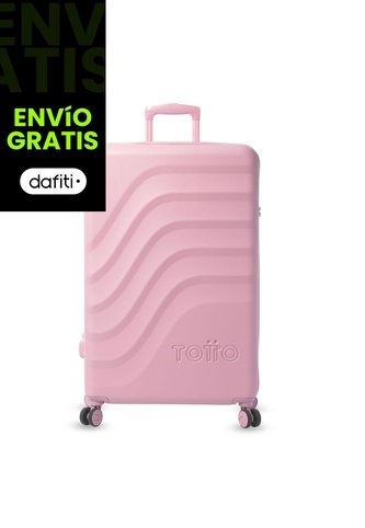 Maleta De Viaje Grande 23 Kilos 360 Bazy+ 2.0 Rosada Totto