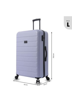 Maleta De Bodega 23 Kg Harbor Morado Para Mujer Totto