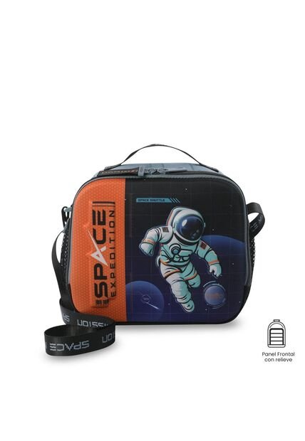 Lonchera Térmica Para Niño Gemini Grande Gris
