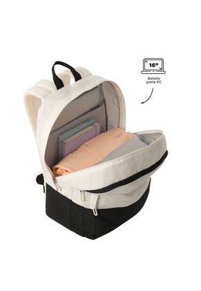 Morral Universitario Porta PC 16" Toluca 2.0 Blanco Mujer