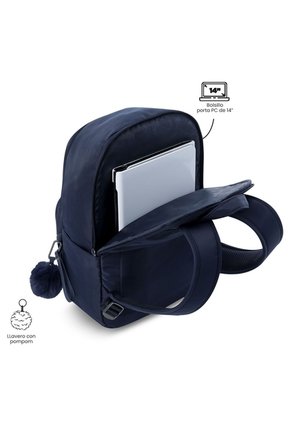 Morral Ejecutivo Porta PC 14" Adelaide 3 2.0 Azul Mujer