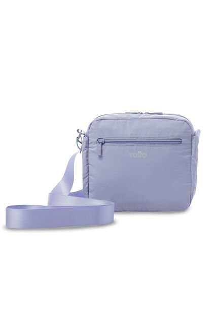 Bolso Para Mujer Vic Tipo Crossbody Pequeño Morado