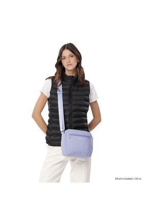 Bolso Para Mujer Vic Tipo Crossbody Pequeño Morado