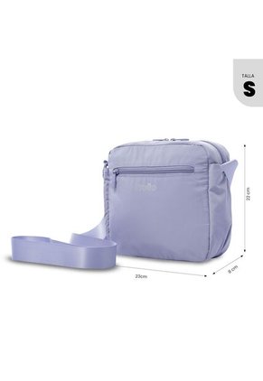 Bolso Para Mujer Vic Tipo Crossbody Pequeño Morado