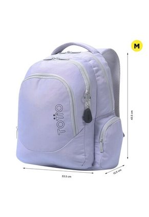 Morral Para Mujer Escolar Porta PC 15.4" Luciano 2.0 Morado