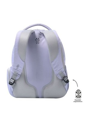 Morral Para Mujer Escolar Porta PC 15.4" Luciano 2.0 Morado