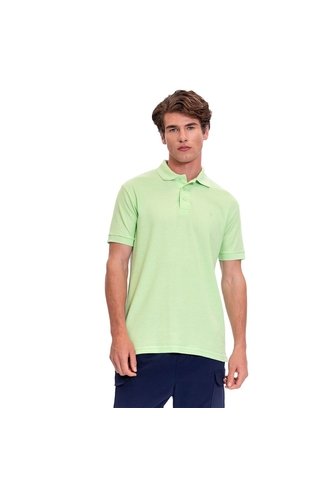 Camiseta Tipo Polo En Pique Para Hombre Totto Verde Mkp Totto
