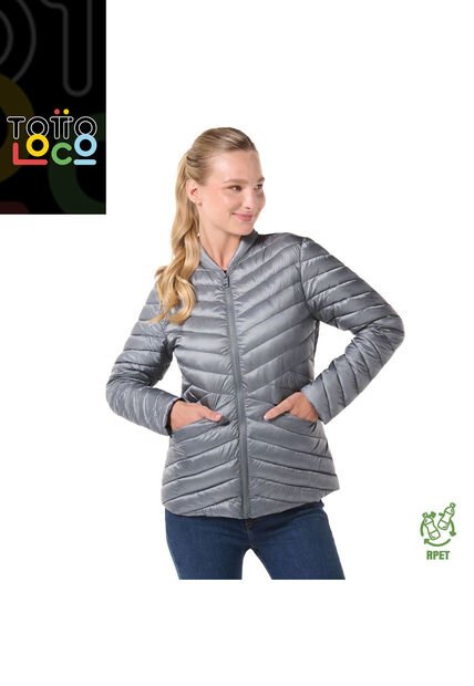 Chaqueta Acolchada Para Mujer Owens 2.0 Gris