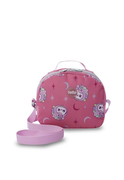 Lonchera Térmica Para Niña Magic Spark Mediano Rosada