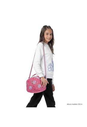 Lonchera Térmica Para Niña Magic Spark Mediano Rosada
