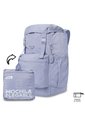 Morral De Viaje Plegable Collapse 30 Mediano Morado de Totto