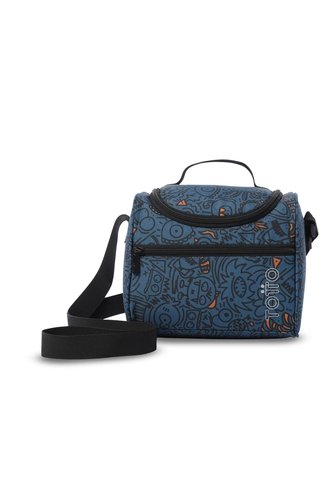 Lonchera Térmica Sheyma Print Mediana Azul Totto