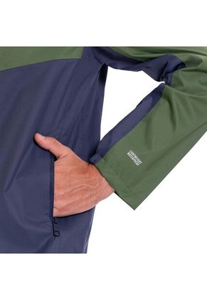 Chaqueta Impermeable Para Hombre Seal Azul