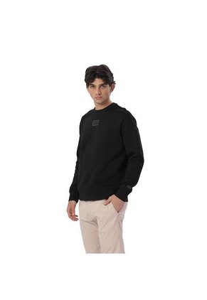 Buzo Para Hombre Cuello Redondo Vess Negro