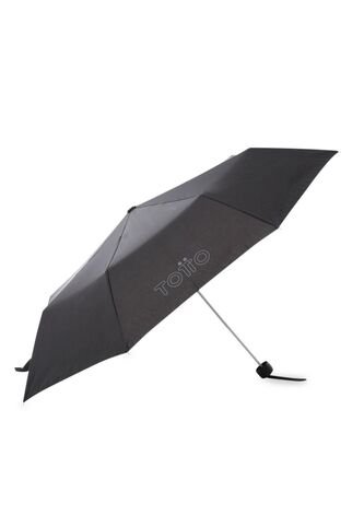 Sombrilla Mediana Sombri Con Filtro UV Negra Totto