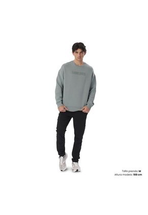 Buzo Para Hombre Cuello Redondo Vess Verde