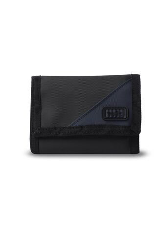 Billetera Hombre Contrast Pequeña Con RFID Blocker Negra Totto