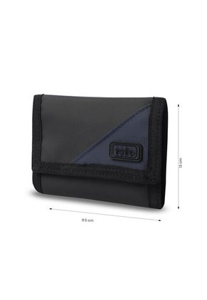 Billetera Hombre Contrast Pequeña Con RFID Blocker Negra