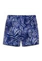 Pantaloneta Estampada Para Hombre Lown Azul de Totto