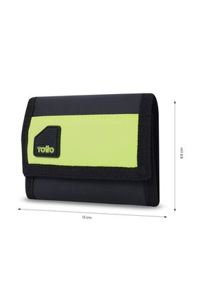 Billetera Para Hombre Contrast Chain Con RFID Blocker Negra