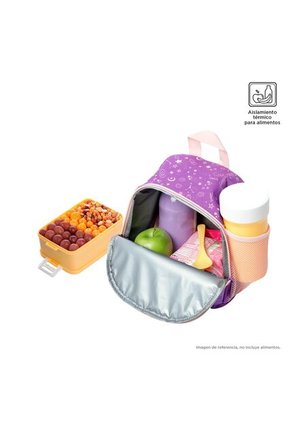 Lonchera Con Aislamiento Térmico Unispace Morado