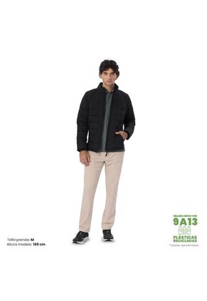 Chaqueta Acolchada Para Hombre Pedro Negra