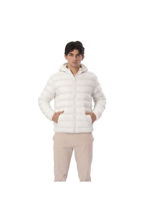Chaqueta Acolchada Para Hombre Colormen Pro Blanca